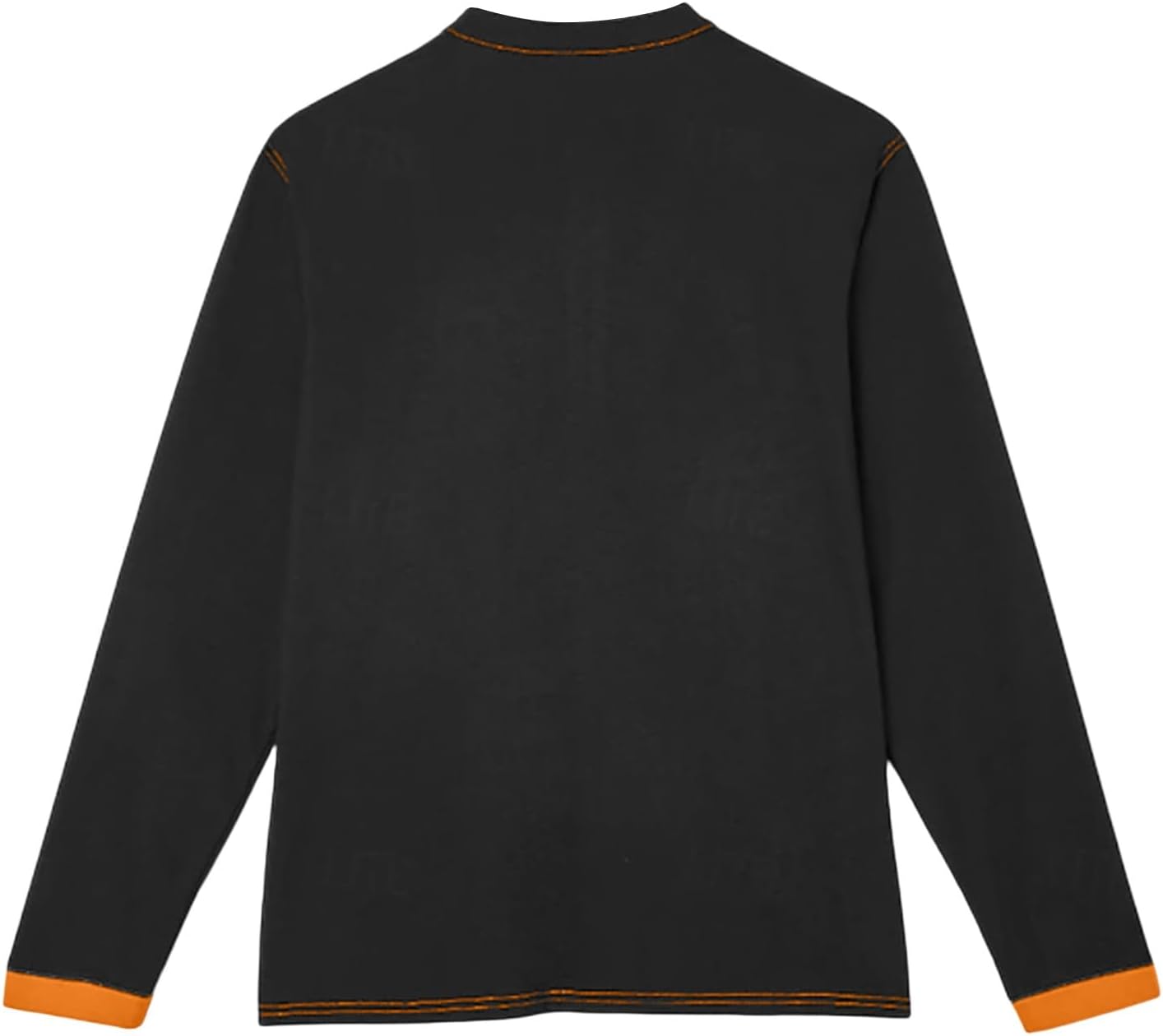 Mens Henley Shirts Long Sleeve Classic Business Casual T Shirt Outdoor Trendy Tee Summer Color Block Tops with Pocket