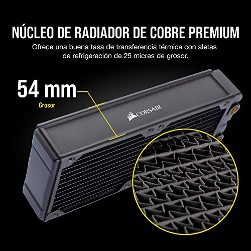 Corsair Hydro X Series XR7 240 mm radiador de cobre para refrigeración líquida 4