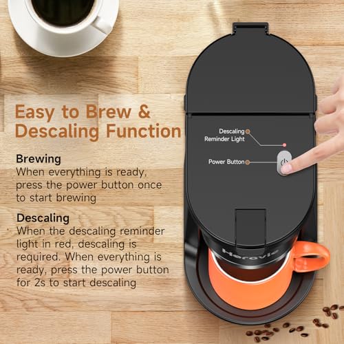 Small-Single-Serve-Coffee-Maker-Fast-Brew-One-Cup-Coffee-Machine-for-K-Cup-and-Grounds-6-to-12-oz-Brew-Sizes-Capsule-Coffee-Machine-with-Descaling-Reminder-and-Viewing-Tank-Black