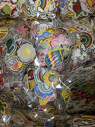Patches 60pcs Embroidery Sticker Embroidery Patches Patches Patches Sticker Backpack Patches Clothes Patches Decorative Patches sew On/Iron On Patches lroning Patch Iron on Patches (RF-51)