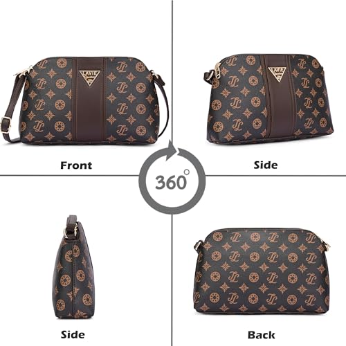 Image of Lavie Signature Women's Mono Georgia Crossbody Sling Bag | Ladies Purse Handbag | Gift For Women