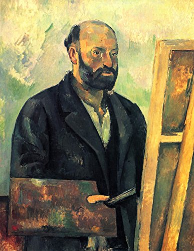 Paul Cezanne Self Portrait affiche encadrée grand format salon