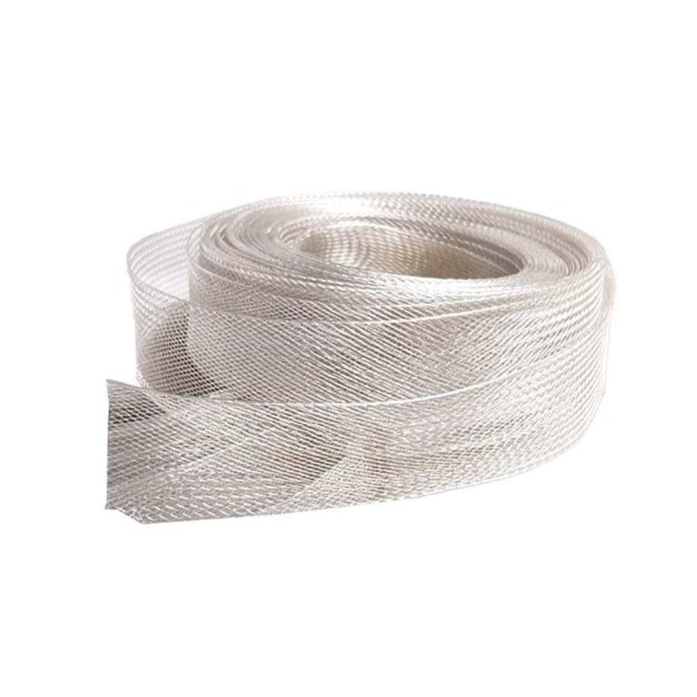 Ruban en maille de crinoline métal 30 mm pour couture de robe de mariée et chapeau de cérémonie