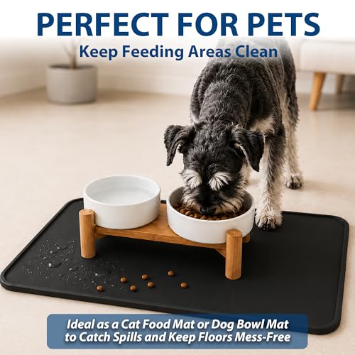 Le Kitchen Silicone Countertop Mat, Waterproof Drying Surface, Raised Edge by Le Kitchen - Used condition - Image 6