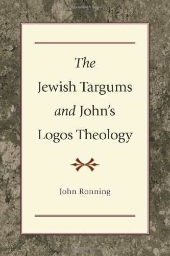 Buy The Jewish Targums and John's Logos Theology — BookShops.in