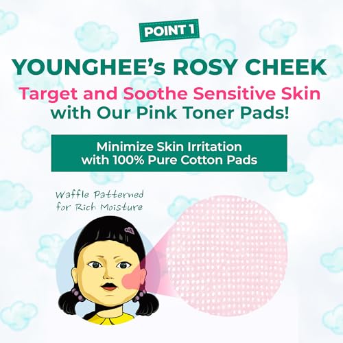 BRING GREEN Tea Tree Cica Soothing Toner Pads 90 Count, Exfoliating & Calming Facial Pads for Acne Prone Skin