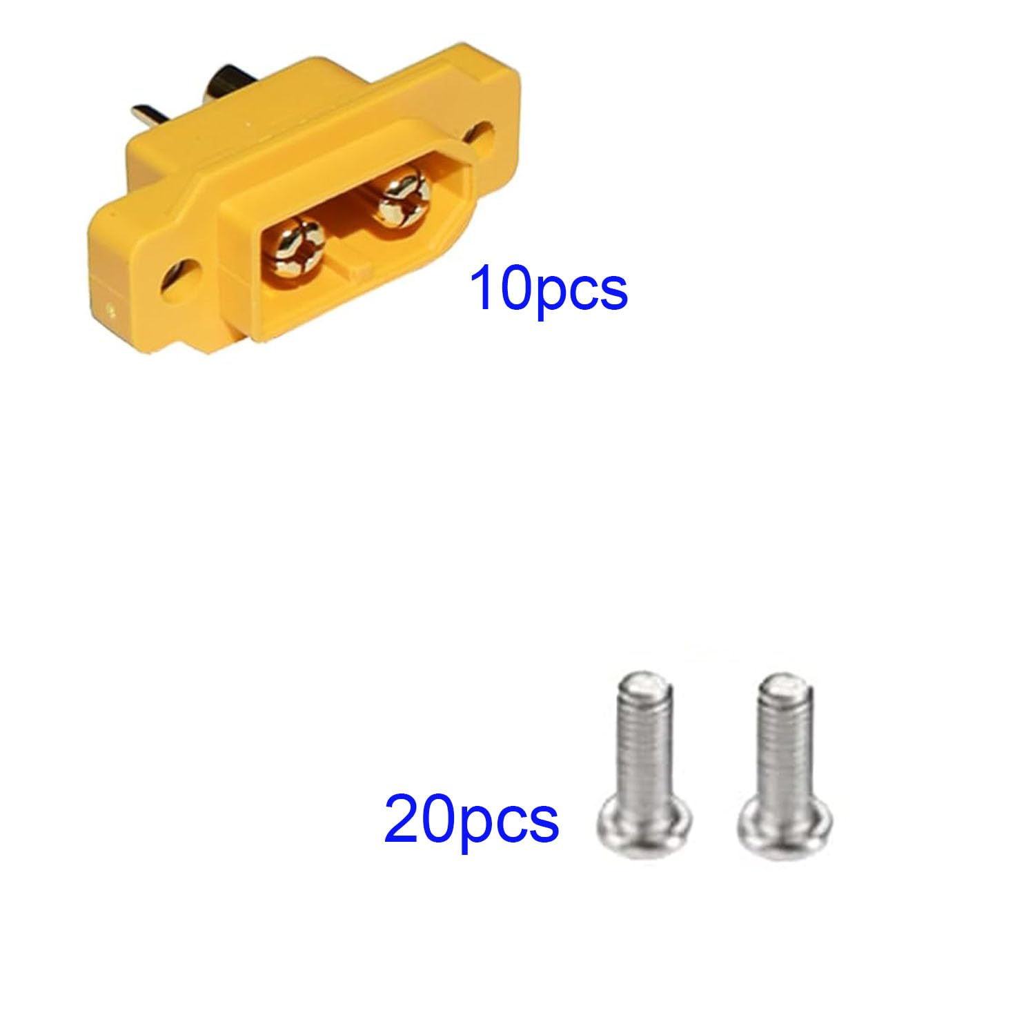 RUNCCI-YUN 24 Stücke 12 Paar XT-60 stecker,XT-60 ännlich Weiblich
