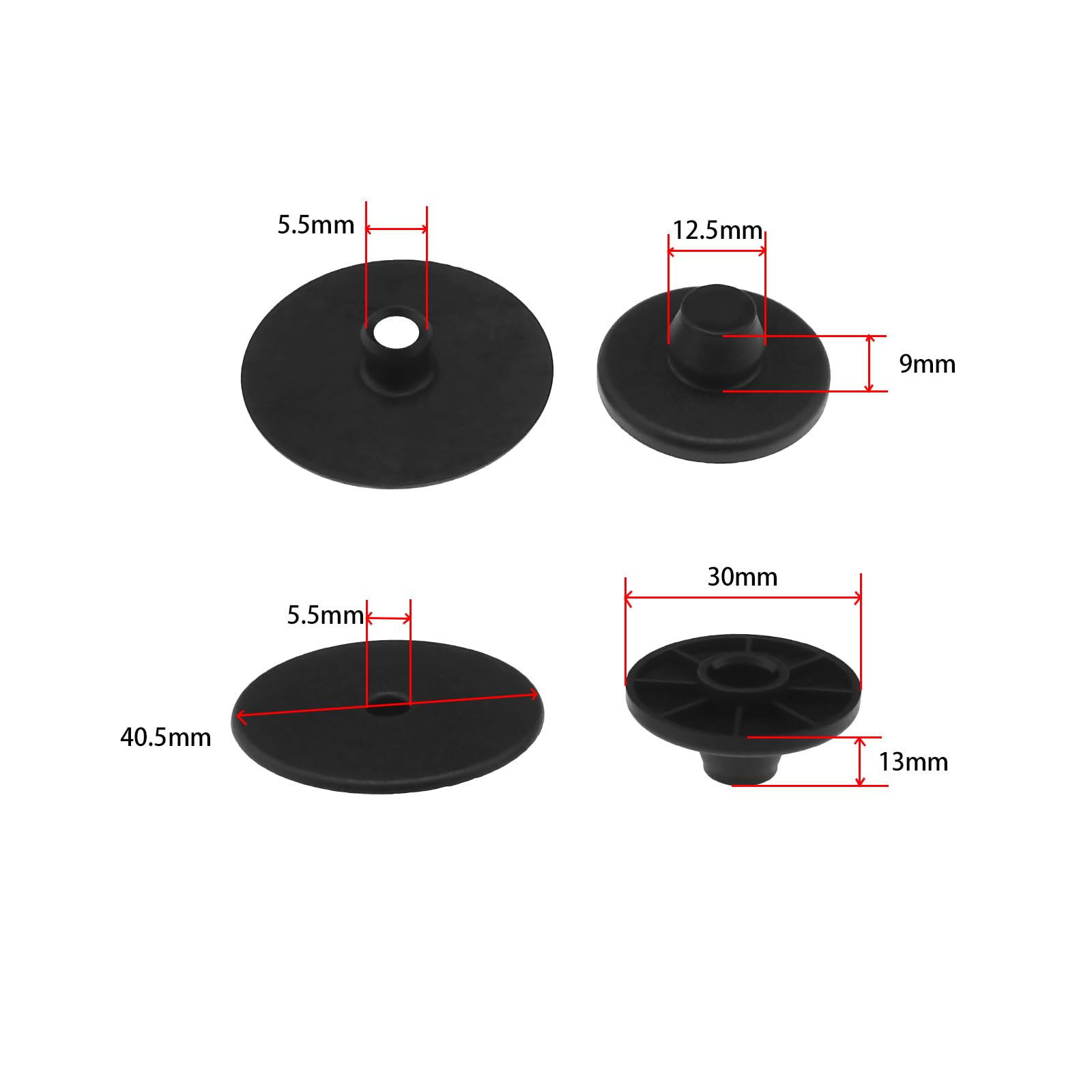 Amazon.com: SG Store 2 Sets Car Floor Mat Buckles Car Carpet 