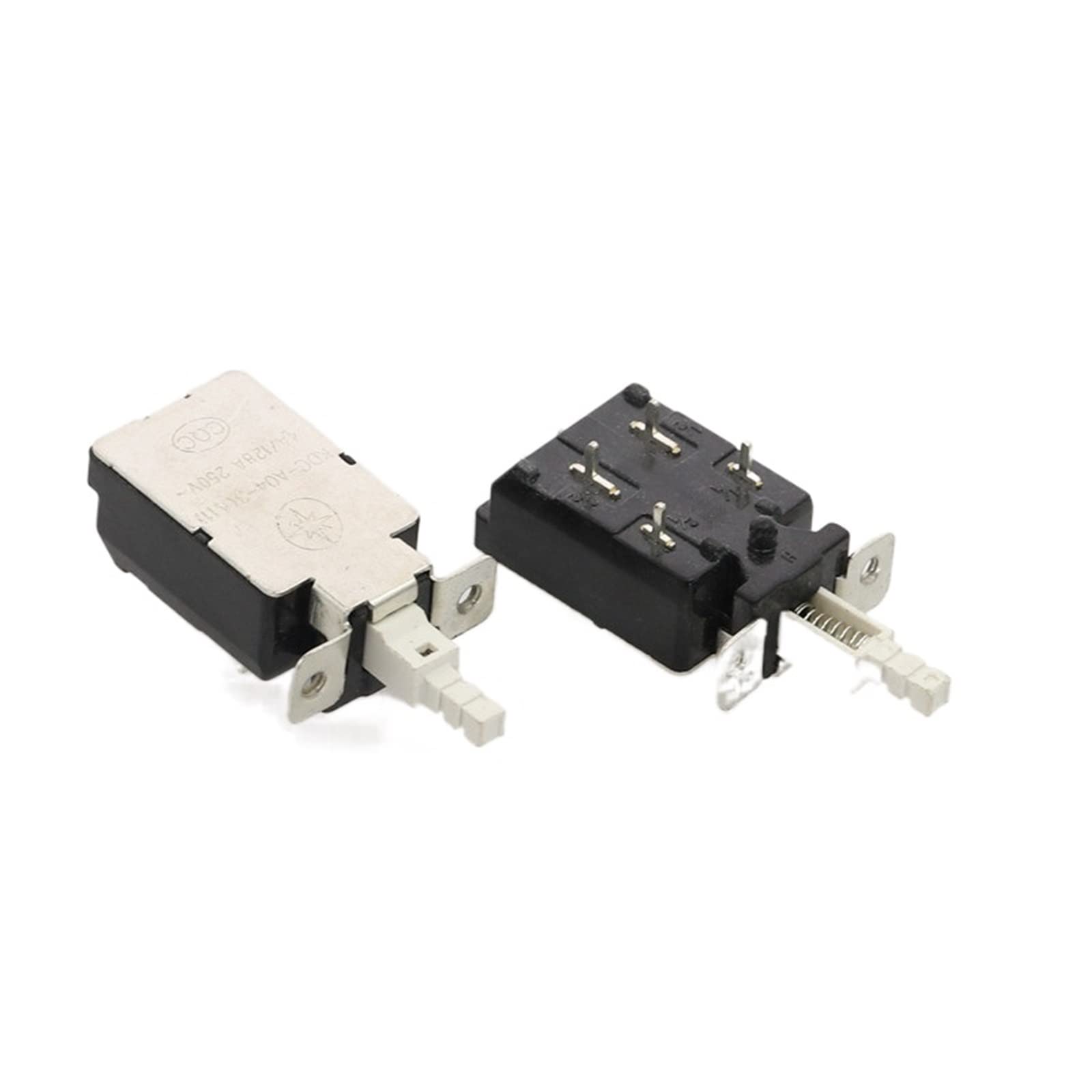 4 pièces AC 250V 8A/128A DPST autobloquant soudure PCB bouton poussoir interrupteur d'alimentation Microswitch