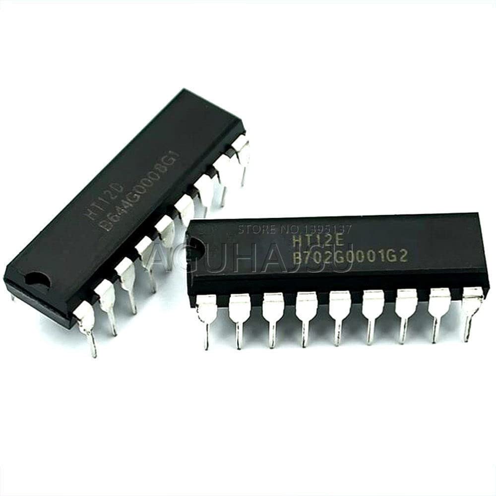 5PAIR 2Pcs HT12D and 2Pcs HT12E DIP18 HT-12D+HT-12E HT12