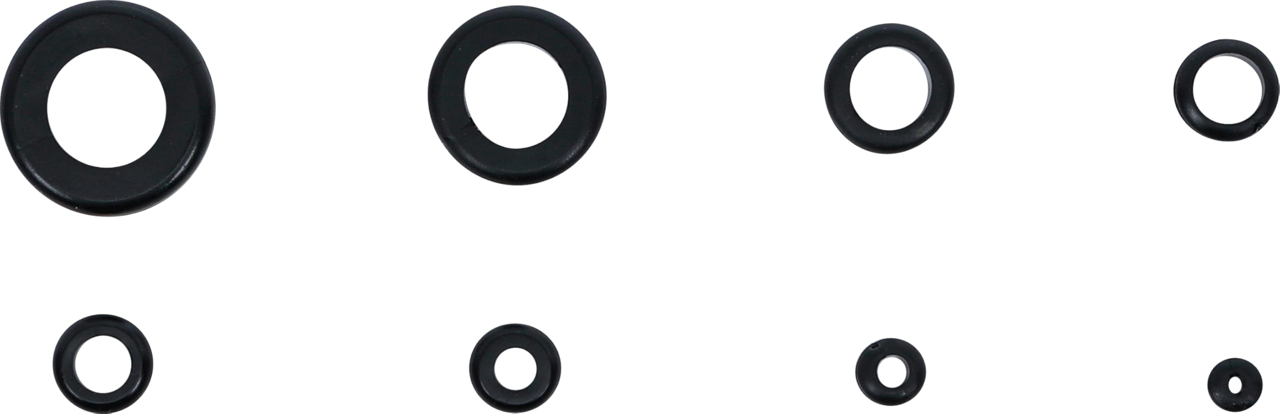 BGS 8125 | Assortimento passacavi in gomma | metrico | 180 pz.