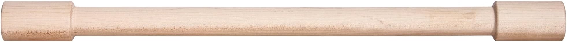 Lovely Maple Wood Rolling Pin, 24-inches by 1-3/4-inches by 1/4-inches, Off-White