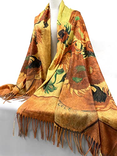 Venvsbee Reversible Soft Cashmere Feel Scarf Large - Image 3