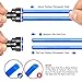 TAILONZ PNEUMATIC 3/8 inch od Push to Connect Fittings Pneumatic Fittings kit 5 Spliters+5 Elbows+5 tee+5 Straight (20 pcs)