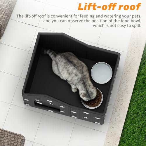 Niche pour chat extérieur lavable et résistante aux intempéries - 5