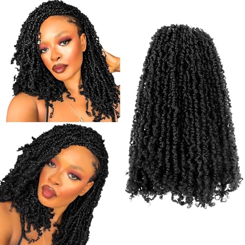 16 Inch 10 Packs Yanky Twist Crochet Hair Pre-twisted Natural