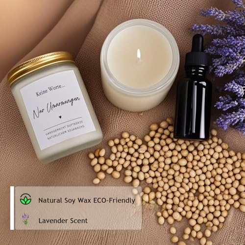 Trauergeschenk für Frauen, Trauerkerze Mit Spruch, Trauer Geschenk, Trost Geschenke, Verstorbene Lieblingsmensch, Beileidsgeschenke Abschiedsgeschenk Weihnachtsgeschenke für Kollegen Hundebesitzer