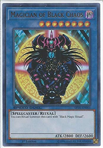 Amazon.com: Yu-Gi-Oh! - Magician of Black Chaos - SBTK-EN001