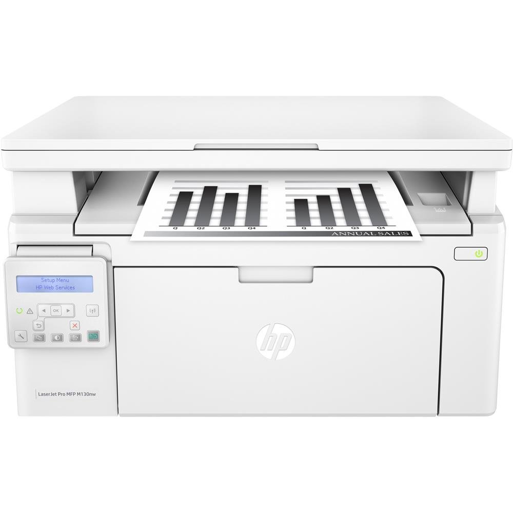 HP LaserJet Pro M130nw Multi-Function Printer,White