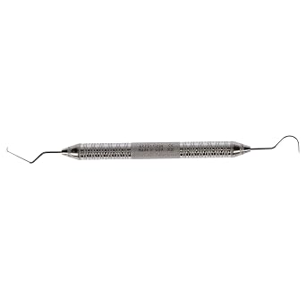 Hu-Friedy EXTU17/236 #TU17/23 Double-End Explorer, #6 Satin Steel Handle