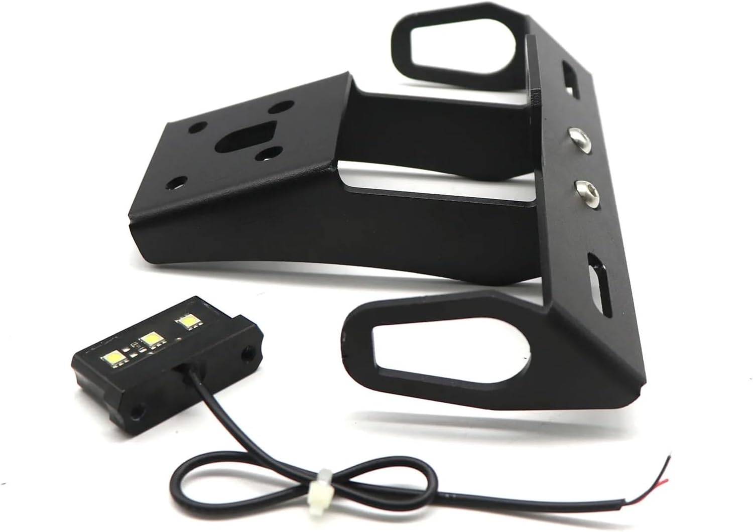 オートバイ用LEDナンバープレートフレームホルダーブラケット テール