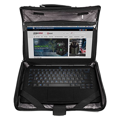 Mobile Edge Black Express 2.0 Laptop Briefcase 15.6 Inch, Front Zippered Section For Accessories, For Men, Women, Business, Students Meen216 #TOP1