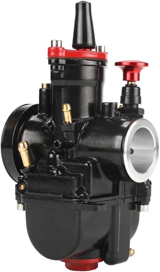 PWK Carburetor 24mm Carb High Performance Motorcycle Carburetor for 50cc-110cc Engine Universal 2T 4T Engine Dirt Bike Motocross Motorcycle Scooter