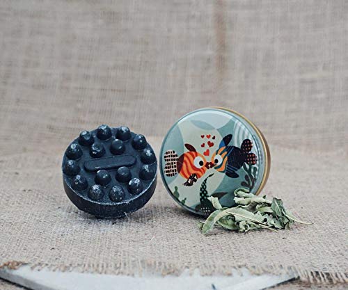 Handmade Massage Soap - Alcohol and Paraben Free Vegan - Hypoallergenic Body Hair and Face Soap - Christmas