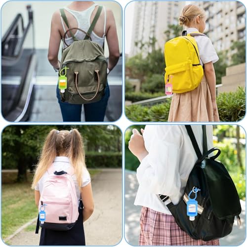 Travel Bottles Set - 4 Pack Refillable Hand Sanitizer Containers - Image 6