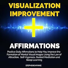 Visualization Improvement Affirmations Audiolibro Por Stephens Hyang arte de portada
