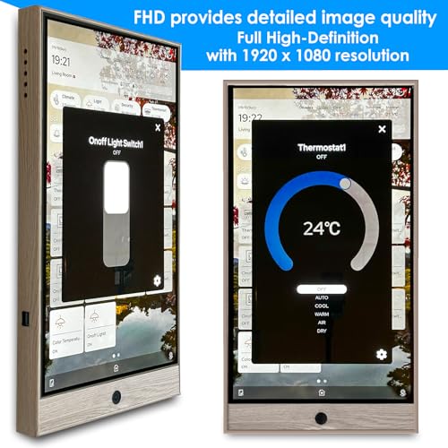 Image of SmartWiz＋+ Mirror | 21.5'' Smart Home Controller | Matter Compatibility Equipped with Gesture UI