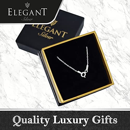 Silver Necklace For Women – Long Sterling Chain Necklaces For Womens – Fashion Jewelry For Women – Pretty And Strong Womans 925 Sterling Silver Chains Necklace – 15.7 Inch 17.7 Inch 19.6 Inch (15.7") #TOP5