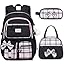 Black Pink Plaid