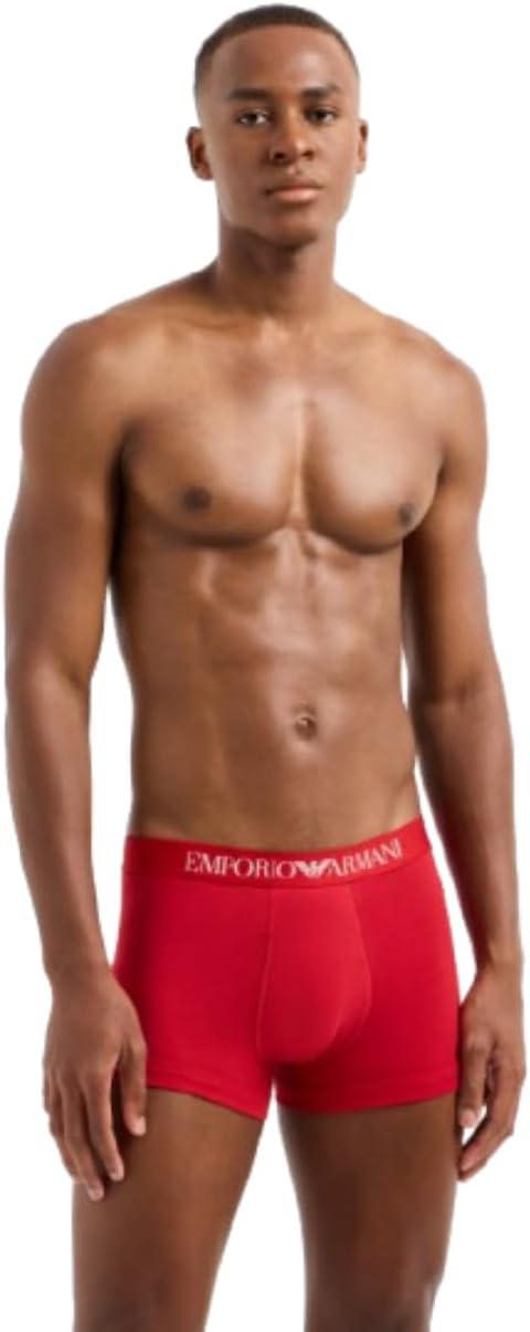 Emporio Armani Men's Saint Valentine Collection 2 Pack Trunks