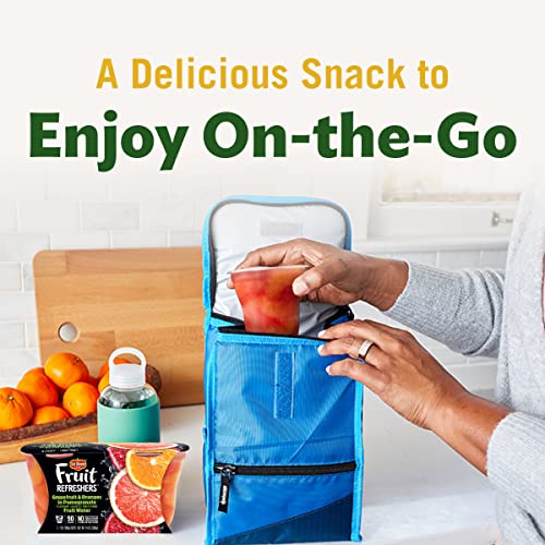 Del Monte Fruit Refreshers Grapefruit And Oranges Fruit Cup Snacks In Pomegranate-Flavored Sweetened Water, 7 Ounce (Pack Of 2) #TOP4