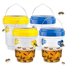 Wasp Traps Outdoor Hanging 4Packs
