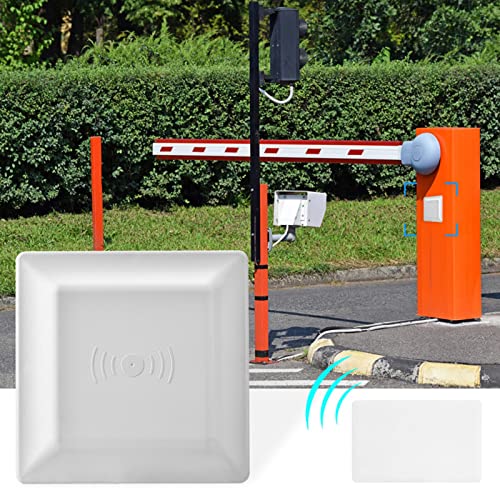 Kosdfoge Contactless Card Reader, Waterproof Uhf Rfid Long Range Card Reader For Parking System Access Control Vehicle Access Control Automatic Charging Without Stopping 110‑240V(American Standard) #TOP5