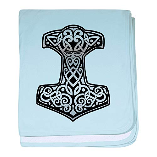 Image of CafePress Thor__S_Hammer_Chrome Baby Blanket, Super Soft Newborn Swaddle