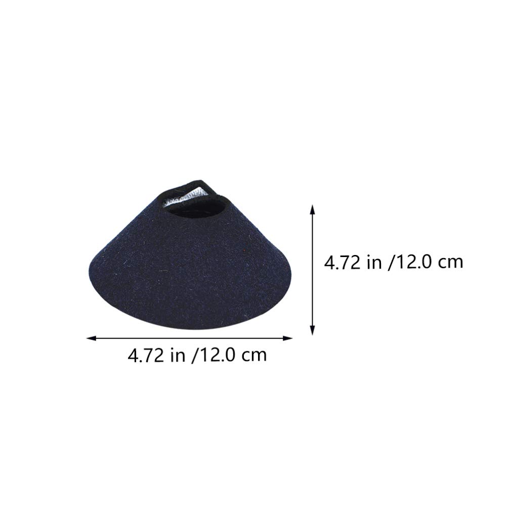 ULTECHNOVO Collar De Recuperación para Pájaros Pequeños Ajustable Anti Mordeduras Y Anti Lamidos para Loros Protector De Cuello para Cuidado Y Recuperación De Lesiones 4 Piezas