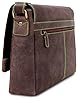 LEABAGS Sac à bandoulière en cuir Oxford I Sac pour ordinateur portable jusqu'à 15 pouces I Messenger Bag en véritable cuir de buffle au look vintage I Sac à bandoulière I Sac de travail I 38x10x31cm #2