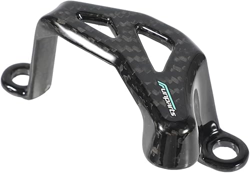 Miniatura 4 de Funparts Protector de fibra de carbono para pinza de freno trasero para CRF150R 07-23 CRF250R 04-23 CRF450R 02-23 CRF250X 04-17 CRF450X 05-23 CR125