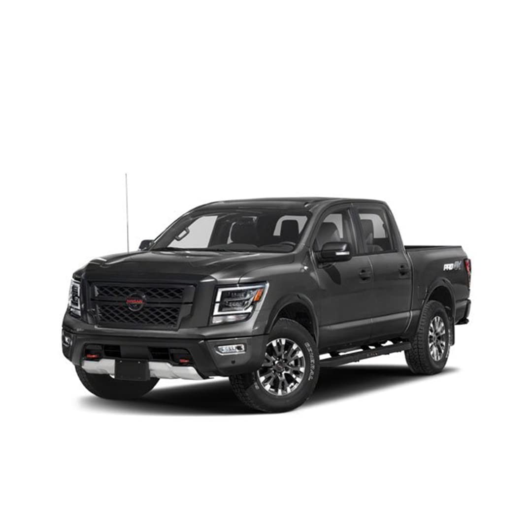 AMFRNE Short Performance Antenna for Nissan Titan XD Truck, Frontier, Xterra - Perfect Replacement Black 3.6 Inches Aluminum Radio Antenna Accessories