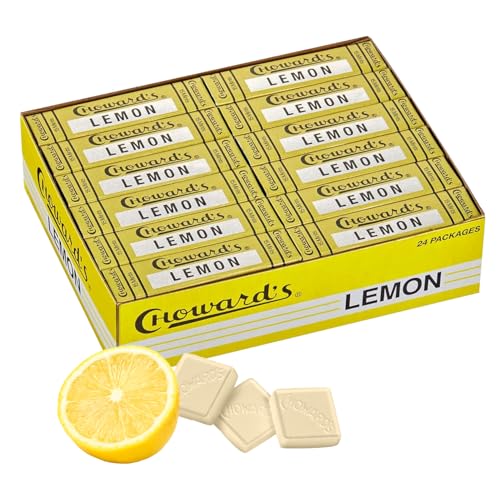 Choward's Lemonmint | Unique Aromatic Flavors of Mint for Everyday Freshness | Perfect for Travel, Sharing, and Gifting | Distinctive Taste in Convenient Packaging | (24 pack per box)