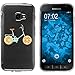 Produktbild PhoneNatic Case kompatibel mit Samsung Galaxy Xcover 4 / 4s Silikon-Hülle Bike M4