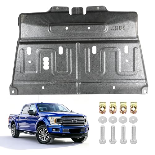 NDTZEI ML3Z-7222-D Manganese Steel Splash Shield Underbody Panel Compatible with Ford F150 2015-2026,Engine Splash Shield Under Cover for F150 Accessories,Gasoline Engine(Not Fit Raptor/3.0L Diesel) by NDTZEI - Used condition - US$55.03