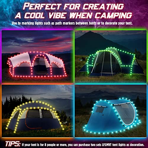 Lfsmvt Camping Tent String Lights thumb #5