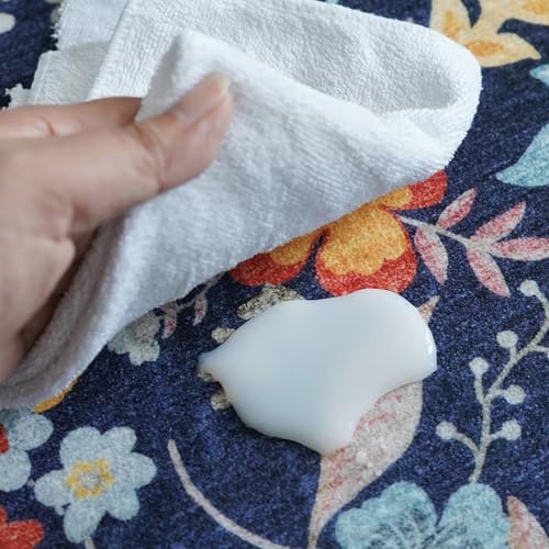 image for HY HAO YUN LAI Washable 2'6x12 Hallway Runner Rug: Entryway Non Slip F