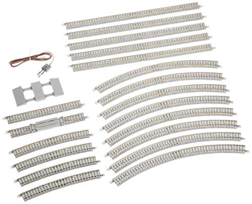 Kit de démarrage de Voie Ovale TomyTEC 970282 pour éviter les déraillements de train