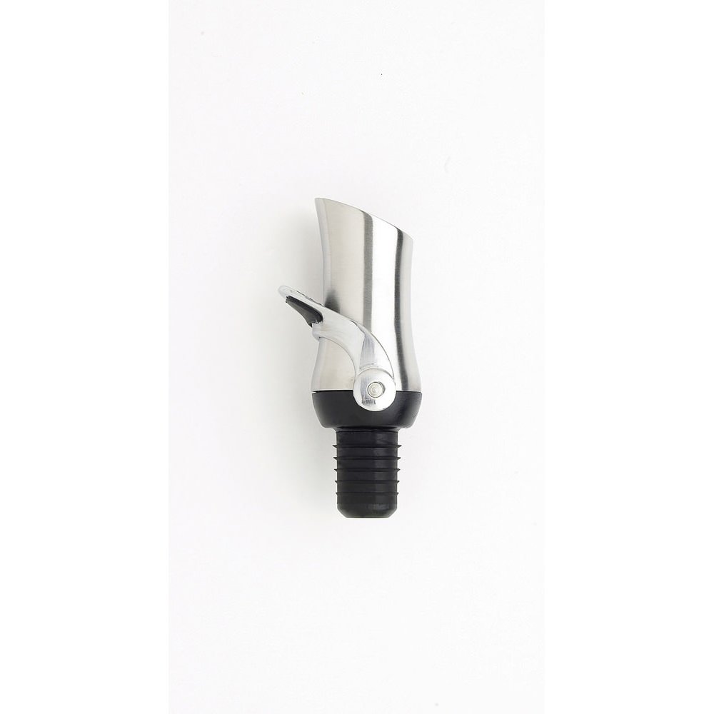 Oxo Steel 1109780 - Tapón y Boquilla de Servir para Botella de Vino