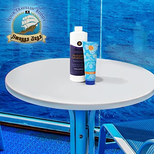 Smuggs Jugs Disguised Hidden Four Bottle Two Tube Drinking Flasks Kit (416 oz, 28